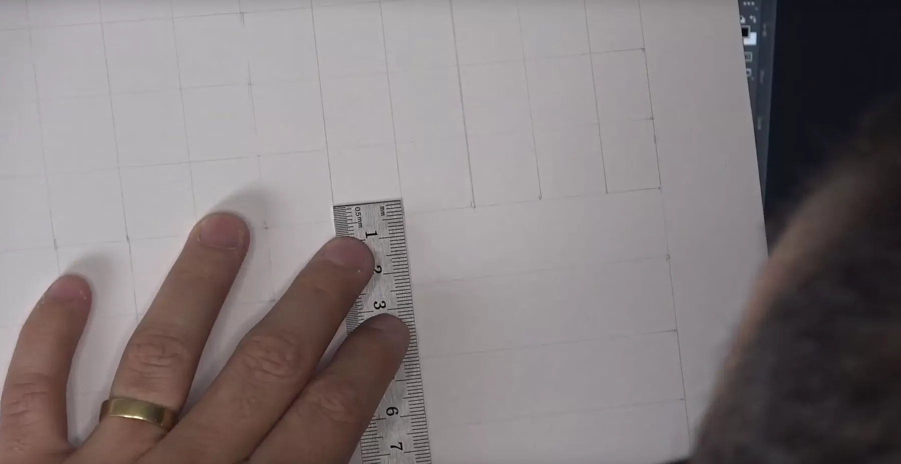 Grilla o cuadrícula en el dibujo – Usar o no usar