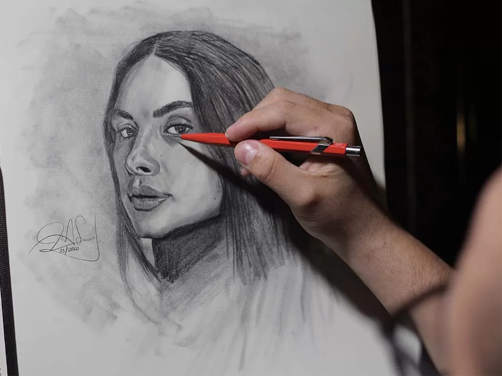 EL BOCETO: 4 métodos de iniciar el boceto de retrato